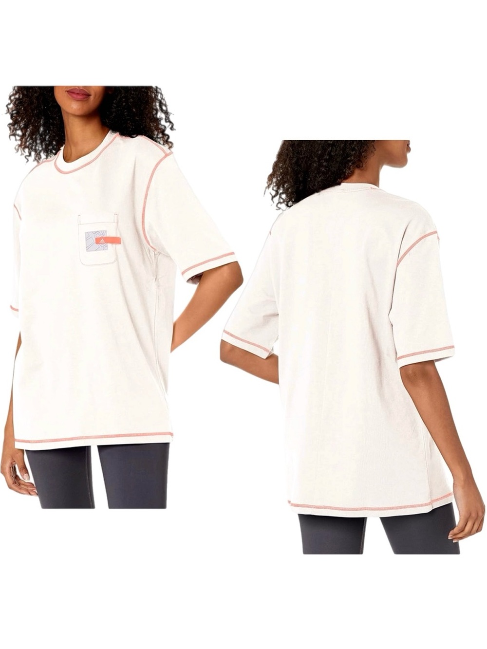 Adidas boyfriend pocket T-shirt